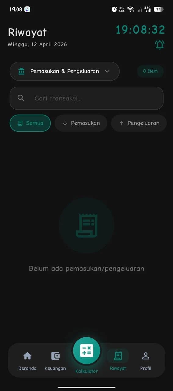 Riwayat Transaksi